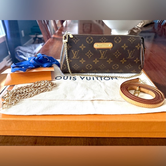 Louis Vuitton Eva 2-way Monogram Clutch/Crossbody
Comes w/ everything Almost new - Picture 2 of 16